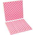 Office Depot® Brand Antistatic Convoluted Foam Sets, 2"H x 16"W x 16"D, Pink, Case Of 12
