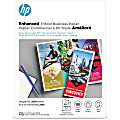 HP Laser Tri-Fold Brochure Paper, Letter Size (8 1/2" x 11"), Ream Of 150 Sheets, 40 Lb