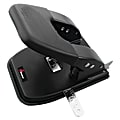SKILCRAFT® Heavy-Duty 2-Hole Paper Punch, 3"H x 4 2/3"W x 6 1/10"D, Black (AbilityOne 7520-01-620-3314) 1 thumbnail image