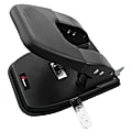 SKILCRAFT® Heavy-Duty 2-Hole Paper Punch, 3"H x 4 2/3"W x 6 1/10"D, Black (AbilityOne 7520-01-620-3314)