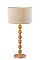 Adesso Orchard Table Lamp, 28-1/4”H, Cream Linen Fabric Shade/Natural Base 1 thumbnail image