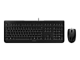 CHERRY Keyboard and Mouse, 3 Button, Black, DC 2000