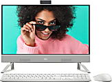 Dell™ Inspiron 5410 All-in-One Desktop PC, 23.8" Screen, Intel® Core™ i3, 8GB Memory, 256GB Solid State Drive, Wi-Fi 6, Windows® 11, I5410-3300WHT-PUS