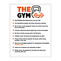 Custom 2-Color Laser Sheet Labels And Stickers, 8-1/2" x 11" Rectangle, 1 Label Per Sheet, Box Of 100 Sheets 1 thumbnail image