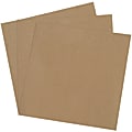 Partners Brand Chipboard Pads, 48" x 48", Kraft, Case Of 425