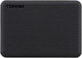 Toshiba Canvio Advance Portable External Hard Drive, 4TB, Black