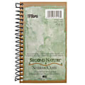 TOPS™ Second Nature® 100% Recycled Side Opening Memo Book, 3" x 5", 1 Subject, Narrow Ruled, 50 Sheets, White