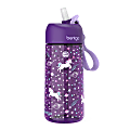 Bentgo Kids Prints Tritan Water Bottle, Unicorn 1 thumbnail image