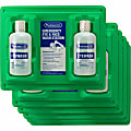 First Aid Only Twin-Bottle Eyewash Stations, 32 Oz, Green, Carton Of 12 Stations 1 thumbnail image