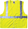 Ergodyne GloWear Safety Vests, Polyester Mesh, Type-R Class 2, Large/X-Large, Orange, Pack Of 6 Vests, 8220Z 1 thumbnail image