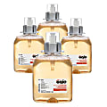 GOJO® FMX-12 Luxury Antibacterial Foam Hand Soap Wash, Fresh Fruit Scent, 42.27 Oz, Carton Of 4 Bottles