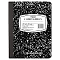 Mead® Composition Book, 7-1/2" x 9-3/4", 100 Sheets, Black Marble 1 thumbnail image