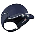 Ergodyne Skullerz 8965 Lightweight Bump Cap Hat With LED Lighting, Short Brim, Navy 1 thumbnail image