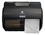 ActiveAire® by GP PRO Automated Freshener Dispenser For Compact® Side-By-Side Toilet Tissue Dispensers, 10 1/4"H x 3 1/2"W x 2 1/8"D, Black 1 thumbnail image