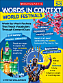Scholastic® Words In Context: World Festivals, Grades 5 - 6