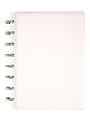 TUL™ Custom Note-Taking System Notebook, 6 3/4" x 8 3/4, Junior Size, Narrow Ruled, 60 Pages (30 Sheets), Pearl White 1 thumbnail image