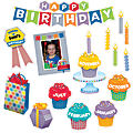 Creative Teaching Press® HexaFun Happy Birthday Mini Bulletin Board Set, Multicolor, Grade 1 - Grade 8