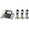 Panasonic® DECT 6.0 Expandable Cordless Phone With Digital Answering Machine, KX-TGF353N