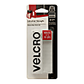 VELCRO® Brand Industrial Strength Tape, 4" x 2", White, Pack Of 3 Strips