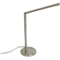 HON Task Desk Lamp - 15.8" Height - 15.8" Width - Desk Mountable - Brushed Nickel - for Desk, Table 1 thumbnail image