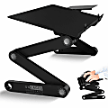 WorkEZ  Adjustable Height Tilt On-Desk Stand Riser Tray, Black 1 thumbnail image