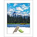 Amanti Art Picture Frame, 22" x 28", Matted For 18" x 24", Wedge White 1 thumbnail image