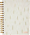Russell & Hazel Spiral Bookcloth Notebook, A5, Gold