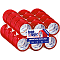 Tape Logic® Carton-Sealing Tape, 3" Core, 3" x 55 Yd., Red, Pack Of 24