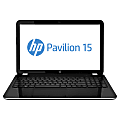 HP Pavilion 15-e000 15-E10US 15.6" LCD Notebook - AMD A-Series A6-5350M Dual-core (2 Core) 2.90 GHz - 4 GB DDR3 SDRAM - 500 GB HDD - Windows 8 64-bit - 1366 x 768 - BrightView - Sparkling Black