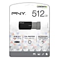 PNY USB 3.0 Flash Drive, 512GB, Black 1 thumbnail image