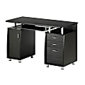 Techni Mobili Complete Workstation 48"W Computer Desk With Storage, Espresso Brown 1 thumbnail image