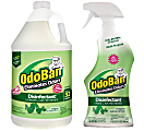 OdoBan Odor Eliminator Disinfectant, 1 Gallon Concentrate and 32 Oz Spray Bottle, Original Eucalyptus Scent 1 thumbnail image