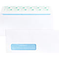 Business Source Security Tint Window Envelopes - Business - #10 - 9 1/2" Width x 4 1/8" Length - Peel & Seal - Wove - 500 / Box - White