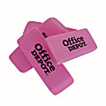 Office Depot® Brand Pink Bevel Eraser, Small
