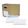 Quality Park Redi-Strip Business Envelope - Business - #10 - 9 1/2" Width x 4 1/8" Length - 24 lb - Gummed - Wove - 1000 / Carton - Blue 1 thumbnail image