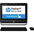 HP Pavilion TouchSmart 20-f300 20-f394 All-in-One Computer - AMD A-Series A4-5000 1.50 GHz - 4 GB DDR3 SDRAM - 500 GB HDD - 20" 1600 x 900 Touchscreen Display - Windows 8 - Desktop - Refurbished