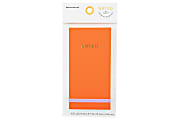 Noted by Post-it, Orange Notepad with White Lined Notes and Lilac band,100 Total Notes Sheets, 1 Pad/Pack,  2.9 in. x 5.7 in., 100 Sheets/Pad