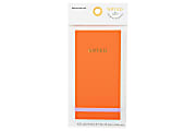 Noted by Post-it® Orange Notepad with White Lined Notes and Lilac band,100 Total Notes Sheets, 1 Pad/Pack,  2.9 in. x 5.7 in., 100 Sheets/Pad 1 thumbnail image