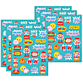 Eureka Scented Stickers, Bubblegum, 80 Stickers Per Pack, Set Of 6 Packs