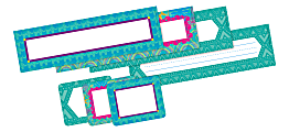 Barker Creek Name Tag & Name Plate Set, Bohemian 1 thumbnail image
