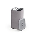 Joseph Joseph Twin 30-Liter Laundry Basket, 28" x 15-3/4", Gray 1 thumbnail image