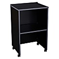 Oklahoma Sound 112 Series AV Cart/Lectern Base, 33-3/4”H x 21-1/8”W x 17-1/2”D, Black