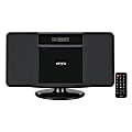 JENSEN Bluetooth JBS-300 Wall-Mountable Music System With CD Player And AM/FM Radio, 9.33"H x 14.84"W x 3.54"D, Black 1 thumbnail image