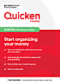 Quicken® Classic Starter, 1-Year Subscription, Windows®/Mac, Product Key