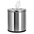 Gritt Commercial Stainless Steel Tabletop Wipe Dispenser, Brushed Silver 1 thumbnail image
