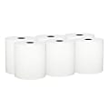 Kleenex® Universal Hard Roll Paper Towels (50606), 1.75" Core, with Premium Absorbency Pockets™, White, (600'/Roll, 6 Rolls/Case, 3,600'/Case) 1 thumbnail image