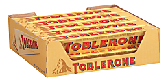 Toblerone Milk Chocolate Bars, 3.5 oz, Pack Of 20 Bars 1 thumbnail image