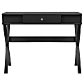 Ameriwood™ Home Paxton Campaign 39"W Writing Desk, Black