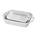 Staub 2-Piece Baking Dish Set, White 1 thumbnail image