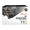 Office Depot® Remanufactured Cyan; Magenta; Yellow Toner Cartridge Replacement For HP 643A, Q5951A, Q5953A, Q5952A, OD643ACMY, Pack Of 3 1 thumbnail image